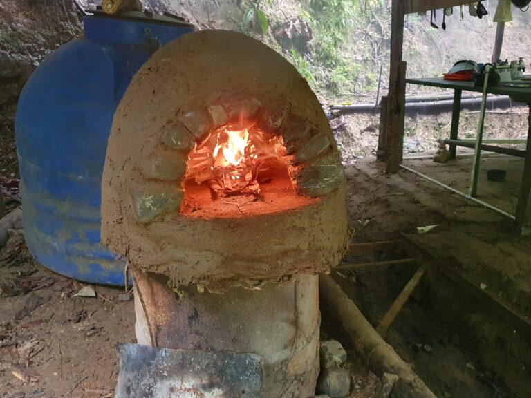 erstes Feuer