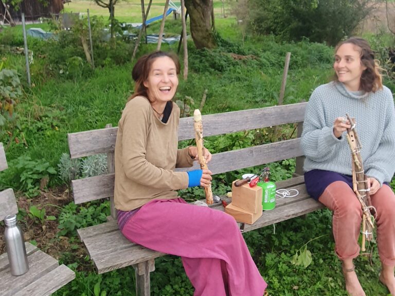 Was für eine Freude, wenn aus einer neuen Flöte die ersten Töne erklingen