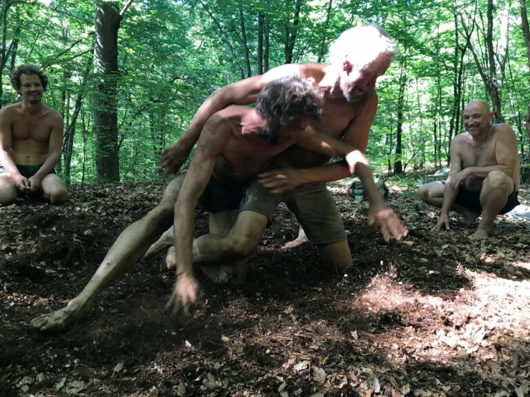 raufen im wald